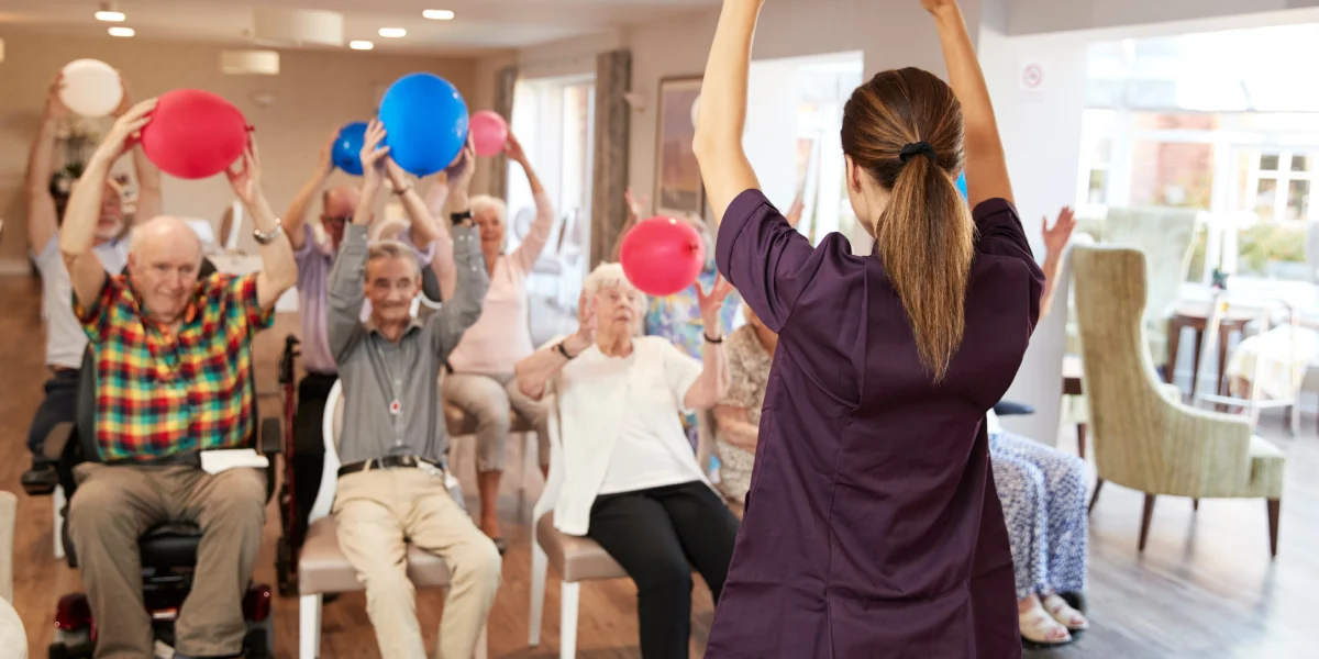 Best Exercise for Dementia | Encore Bolingbrook Memory Care